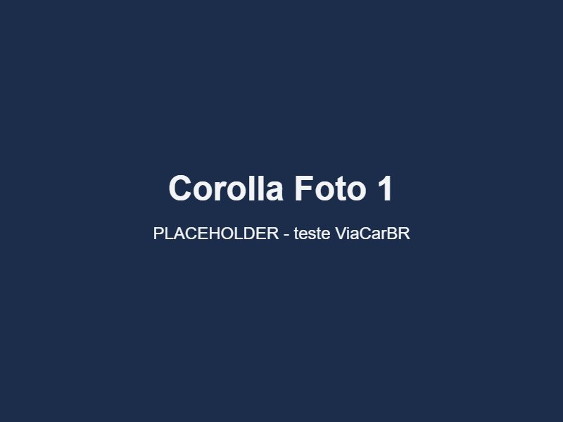 Toyota Corolla 2021 – Completo